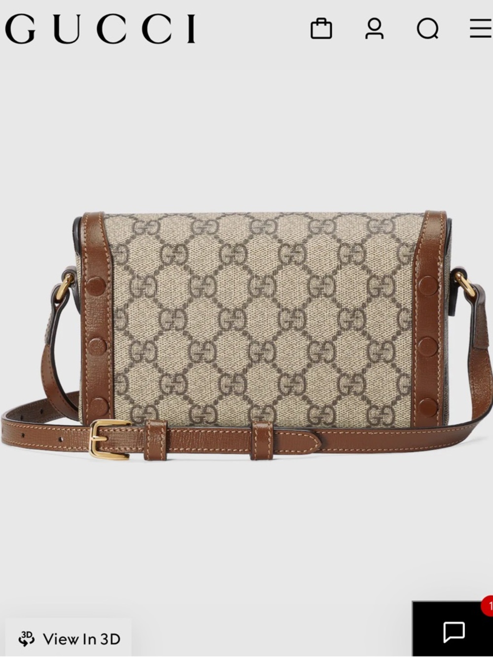 Gucci Horsebit 1955 Mini Bag - Picture 2 of 5